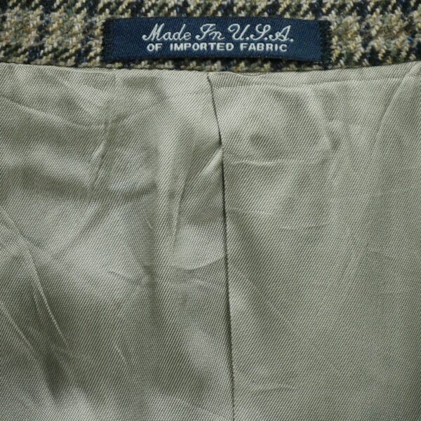 Blazer homme manches longues beige Burberry Motif a carreaux Col Officier