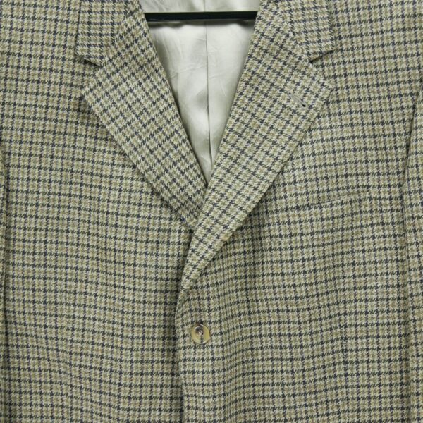 Blazer homme manches longues beige Burberry Motif a carreaux Col Officier