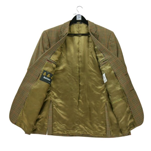 Blazer homme manches longues marron Barbour Pure New Wood 100 laine