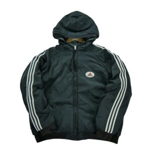 Blouson homme manches longues gris Adidas Col Montant