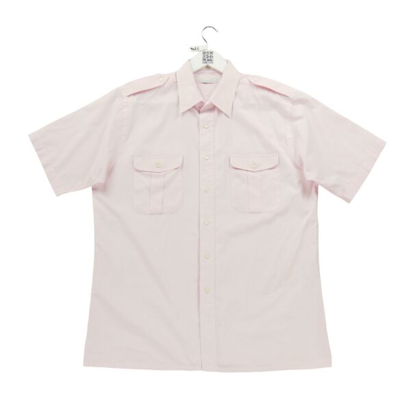 Chemise classiques homme manches courtes rose Dior