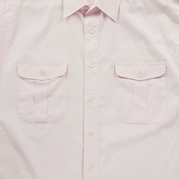 Chemise classiques homme manches courtes rose Dior