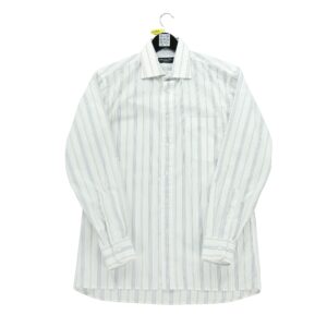 Chemise classiques homme manches longues blanc Dior Motif a rayures