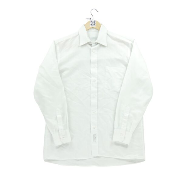 Chemise classiques homme manches longues blanc Dior Motif a rayures