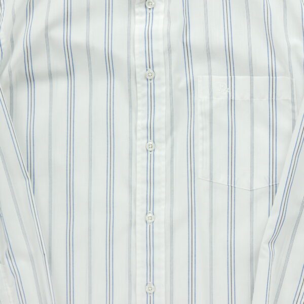 Chemise classiques homme manches longues blanc Dior Motif a rayures