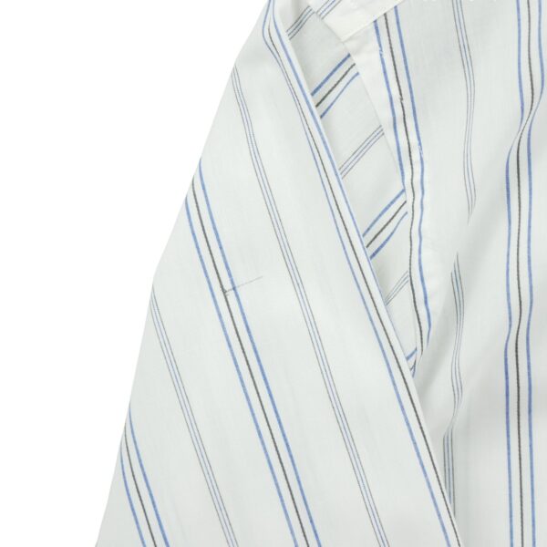 Chemise classiques homme manches longues blanc Dior Motif a rayures