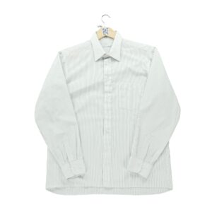 Chemise classiques homme manches longues blanc Dior Motif a rayures