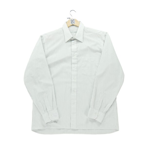 Chemise classiques homme manches longues blanc Dior Motif a rayures