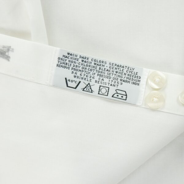 Chemise classiques homme manches longues blanc Yves Saint Laurent