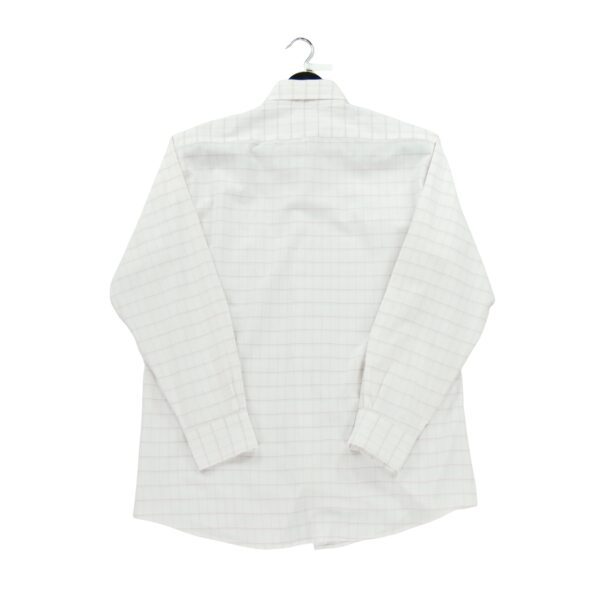 Chemise classiques homme manches longues blanc Yves Saint Laurent Motif a carreaux
