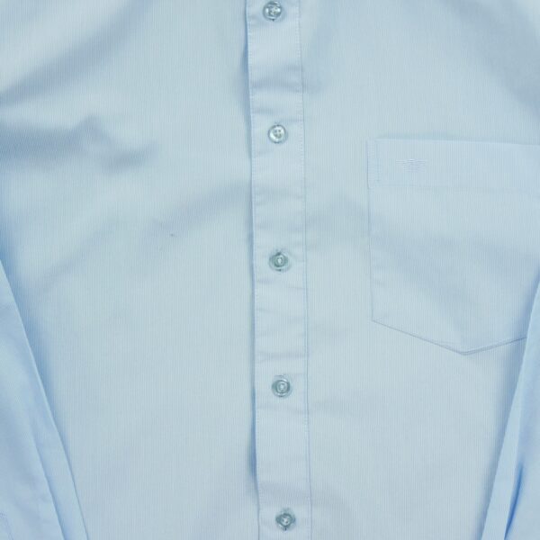 Chemise classiques homme manches longues bleu clair Armani