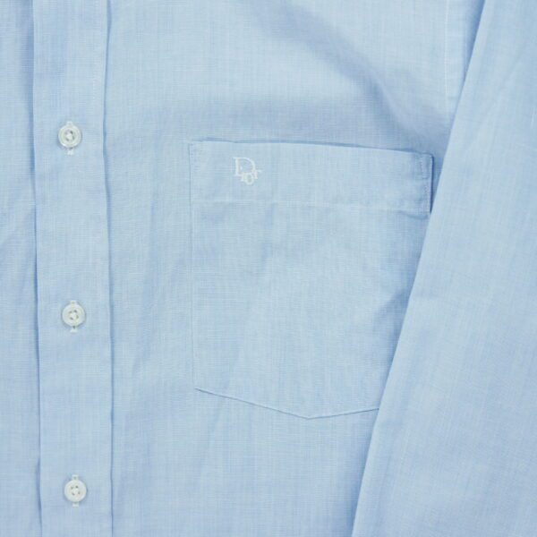 Chemise classiques homme manches longues bleu clair Dior