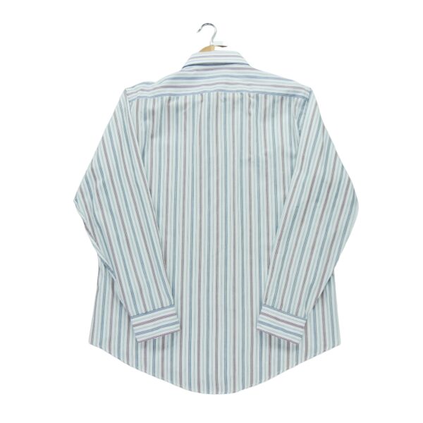 Chemise classiques homme manches longues bleu Dior Motif a rayures