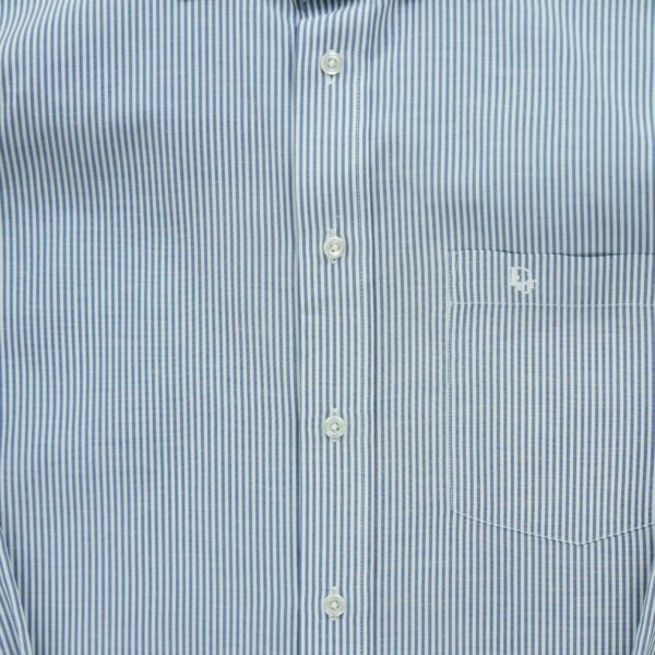 Chemise classiques homme manches longues bleu Dior Motif a rayures