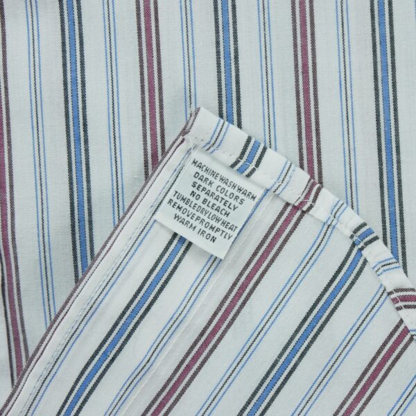 Chemise classiques homme manches longues bleu Dior Motif a rayures