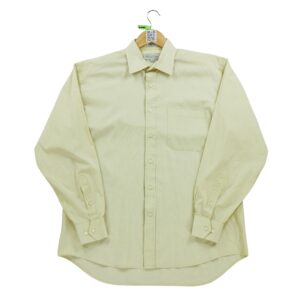 Chemise classiques homme manches longues jaune Dior