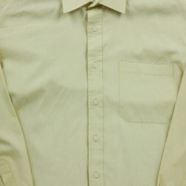 Chemise classiques homme manches longues jaune Dior