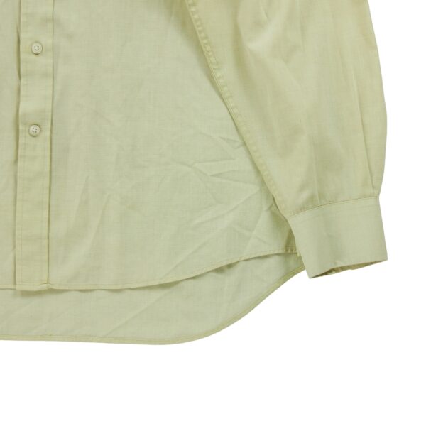 Chemise classiques homme manches longues jaune Dior