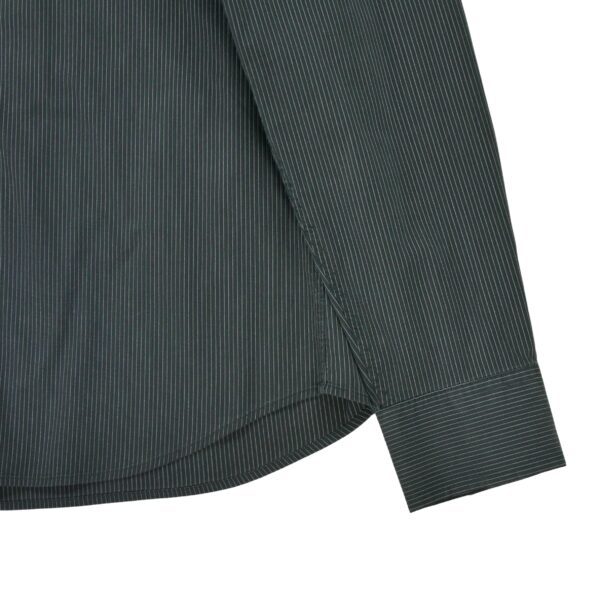 Chemise classiques homme manches longues noir Armani Exchange Motif a rayures