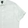 Chemise detente homme manches courtes blanc Armani Exchange