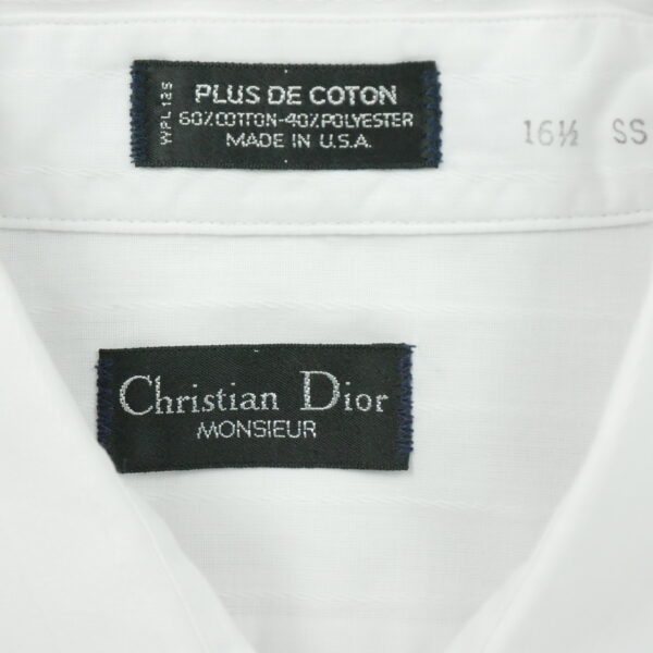Chemise detente homme manches courtes blanc Dior Motif a rayures
