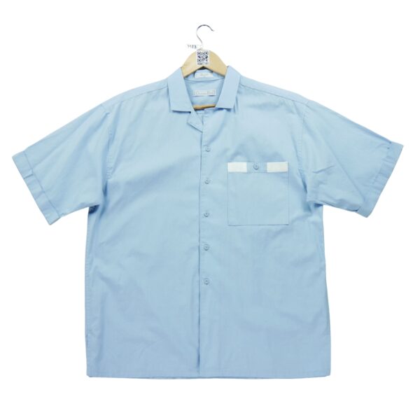 Chemise detente homme manches courtes bleu clair Dior