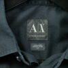 Chemise detente homme manches courtes noir Armani Exchange