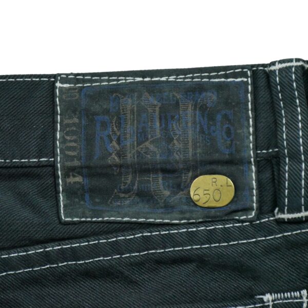 Jean coupe ajustee homme noir Polo Ralph Lauren