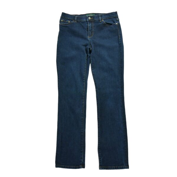 Jean coupe droite femme bleu Polo Ralph Lauren