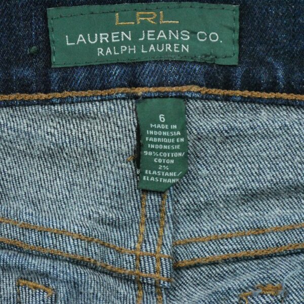 Jean coupe droite femme bleu Polo Ralph Lauren