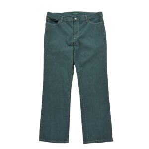 Jean coupe droite femme gris Polo Ralph Lauren