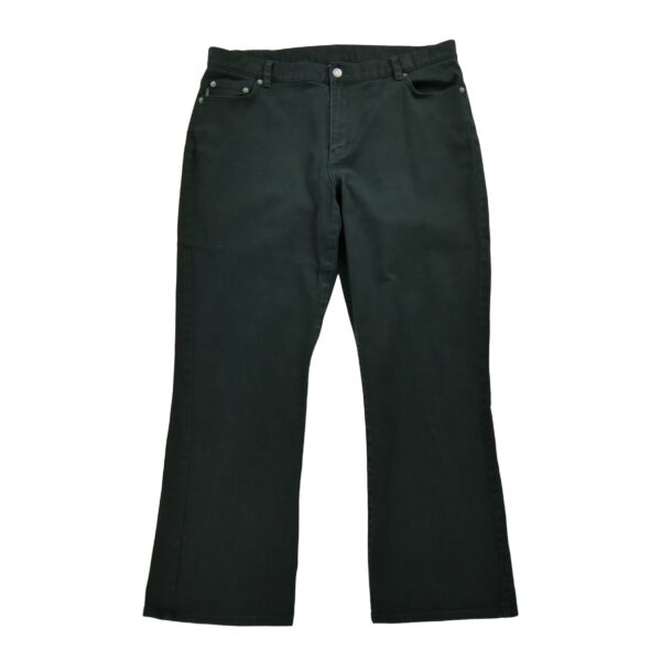 Jean coupe droite femme noir Polo Ralph Lauren
