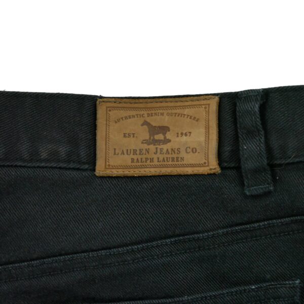 Jean coupe droite femme noir Polo Ralph Lauren