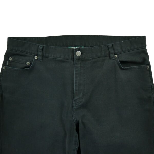 Jean coupe droite femme noir Polo Ralph Lauren