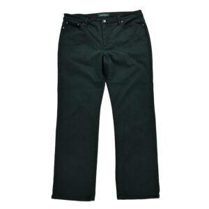 Jean coupe droite femme noir Polo Ralph Lauren