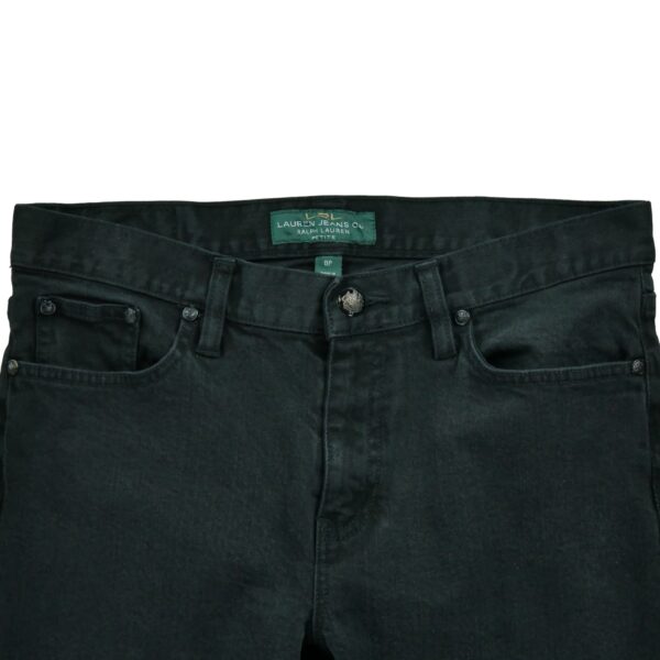 Jean coupe droite femme noir Polo Ralph Lauren