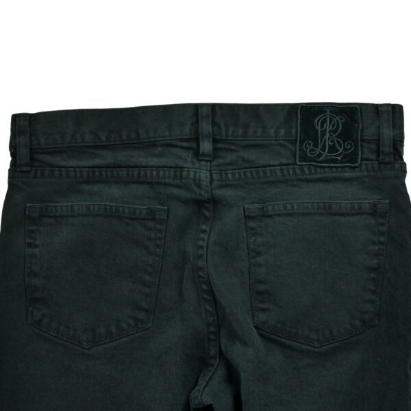 Jean coupe droite femme noir Polo Ralph Lauren