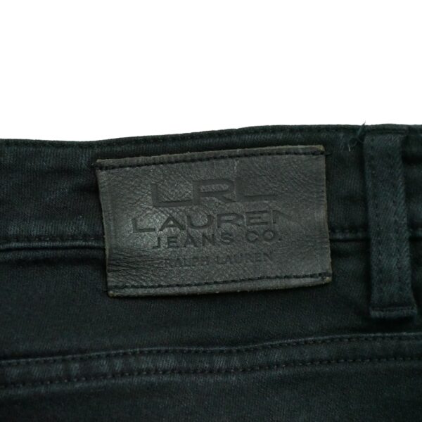 Jean coupe droite femme noir Polo Ralph Lauren