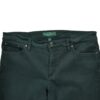 Jean coupe droite femme noir Polo Ralph Lauren