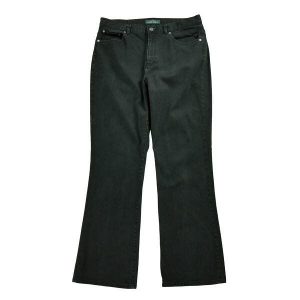 Jean coupe droite femme noir Polo Ralph Lauren