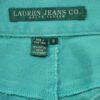 Jean coupe droite femme turquoise Polo Ralph Lauren