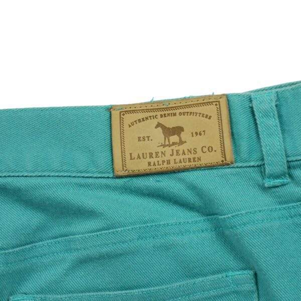 Jean coupe droite femme turquoise Polo Ralph Lauren