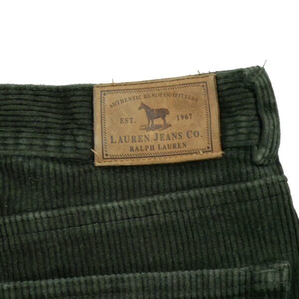 Jean coupe droite femme vert Polo Ralph Lauren