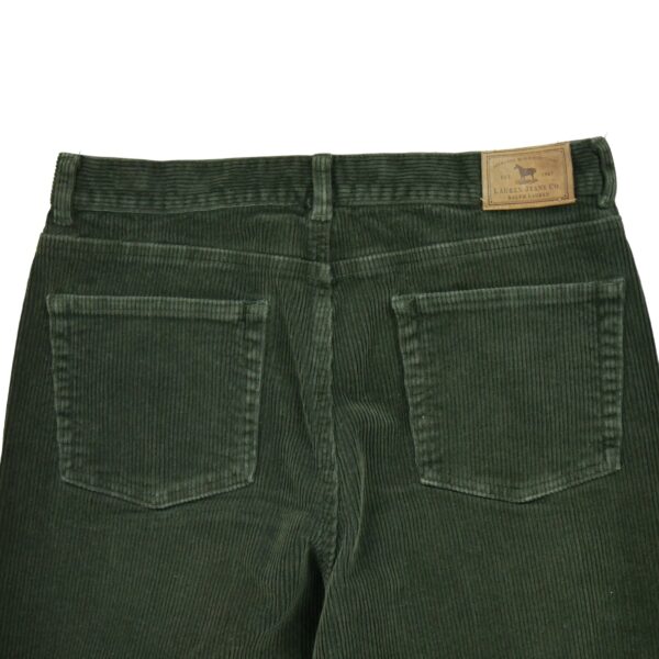 Jean coupe droite femme vert Polo Ralph Lauren