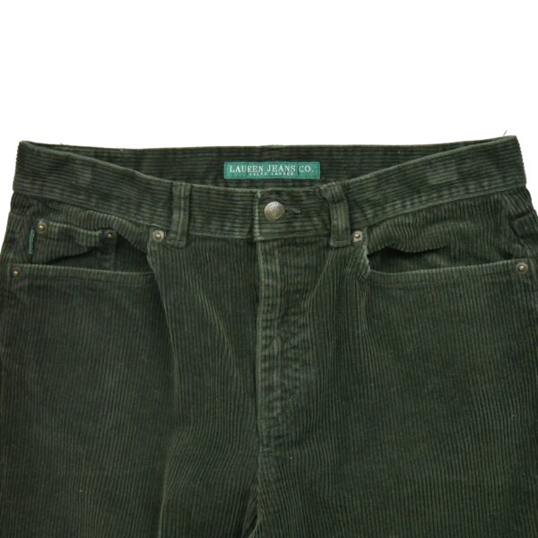 Jean coupe droite femme vert Polo Ralph Lauren
