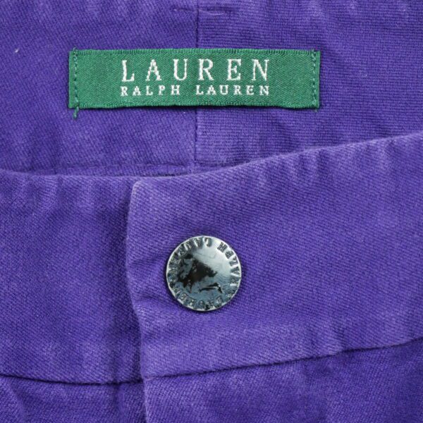 Jean coupe droite femme violet Polo Ralph Lauren