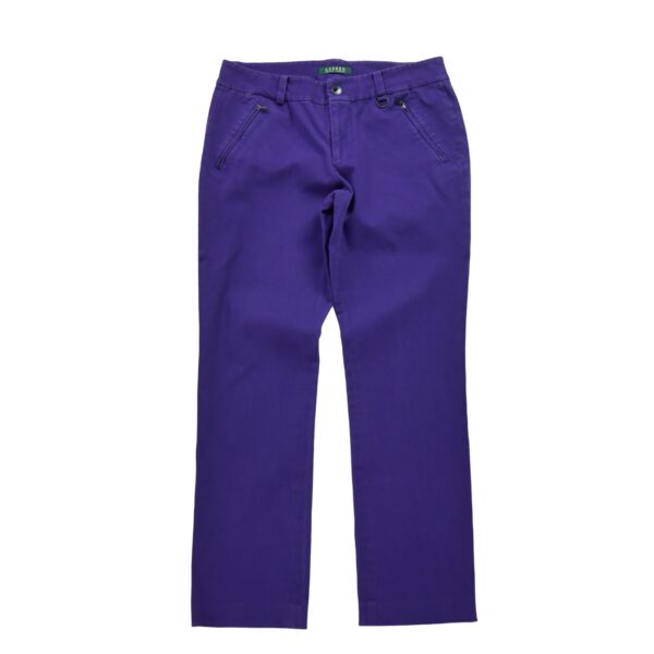 Jean coupe droite femme violet Polo Ralph Lauren
