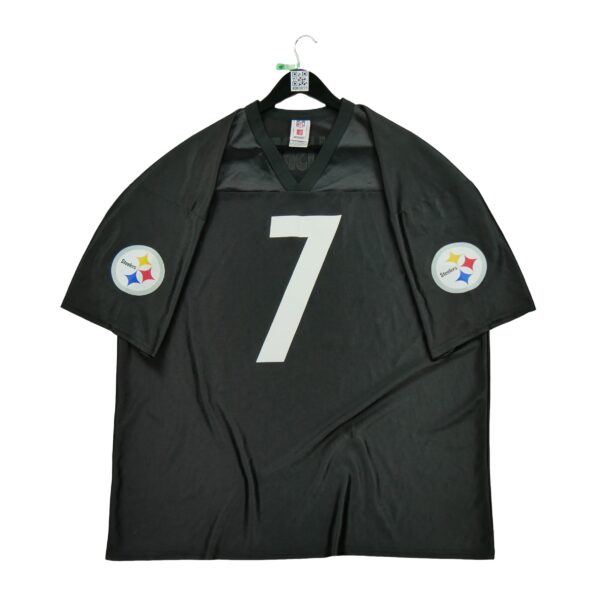 Maillot manches courtes homme noir NFL Equipe Pittsburgh Steelers Roethlisberger
