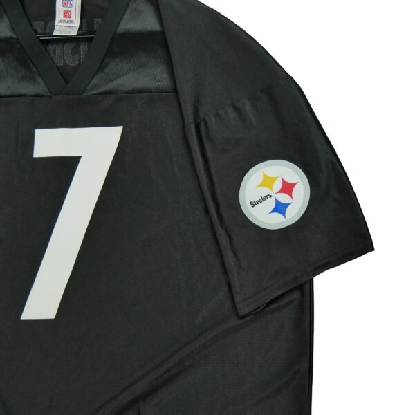 Maillot manches courtes homme noir NFL Equipe Pittsburgh Steelers Roethlisberger