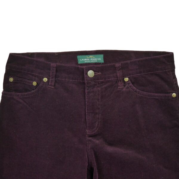 Pantalon classiques femme bordeaux Polo Ralph Lauren